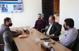 بازدید مدیرکل روابط عمومی سازمان ارشاد اسلامی قم از پایگاه خبری صدای حوزه