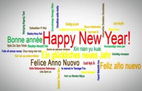 تبریک سال نو به ۲۲ زبان دنیا