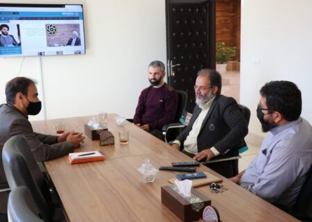 بازدید مدیرکل روابط عمومی سازمان ارشاد اسلامی قم از پایگاه خبری صدای حوزه
