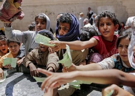 حیات ۸۰ درصد از مردم یمن به کمک‌های بشردوستانه وابسته شده است