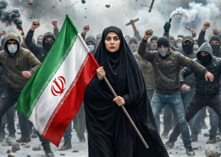 ایستادگی تحسین برانگیز یک شیرزن مقابل هنجارشکنان